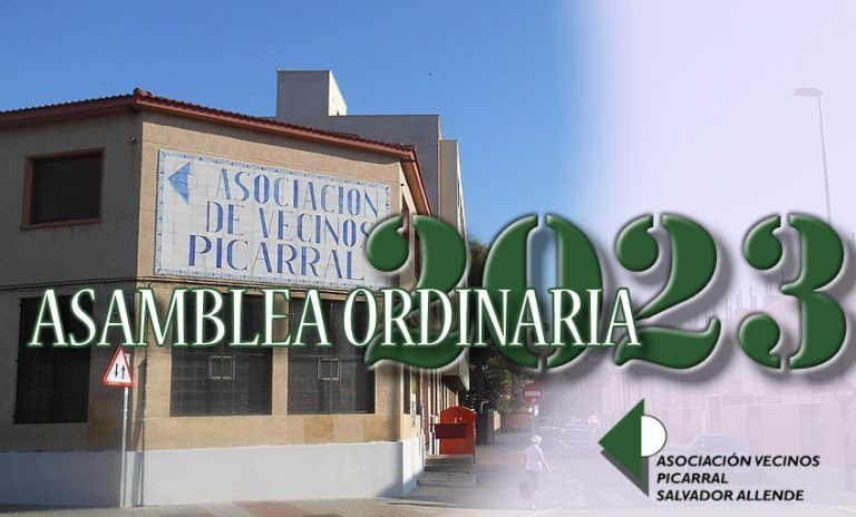 Asamblea Ordinaria A.VV. Picarral-Salvador Allende 2023