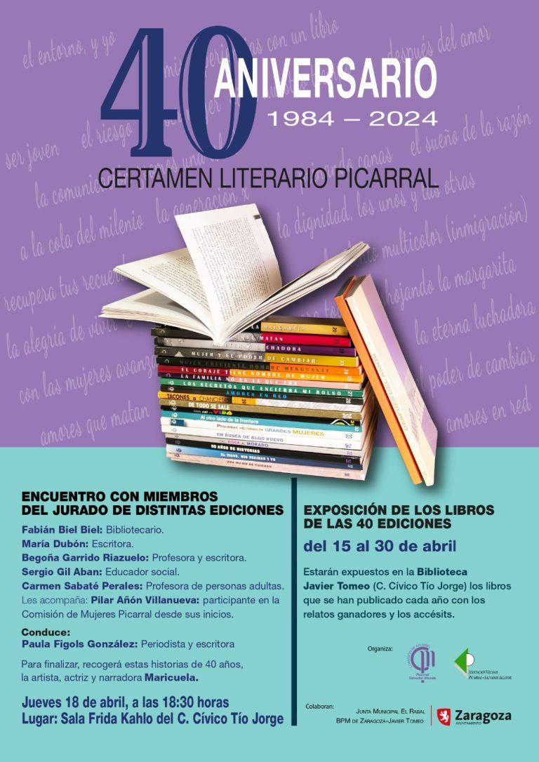 BASES XL CERTAMEN LITERARIO PICARRAL