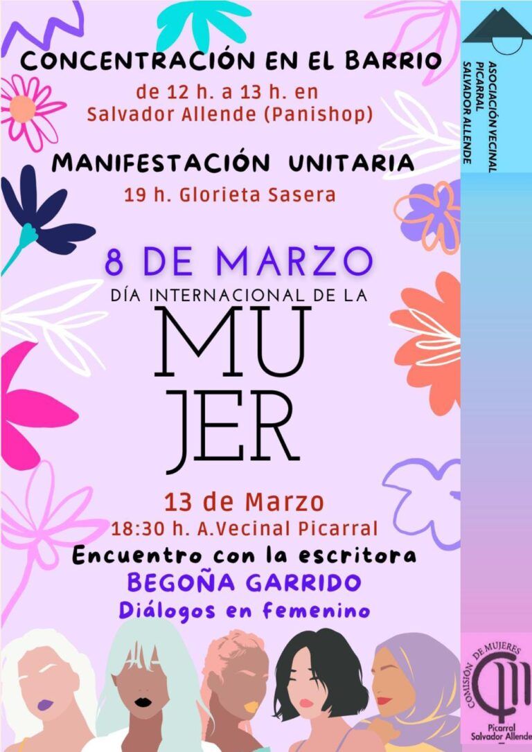 8 de marzo, DIA INTERNACIONAL DE LA MUJER