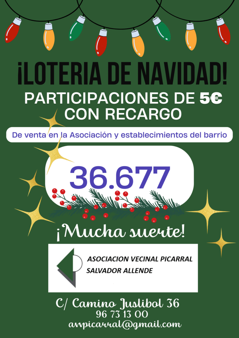 Últimos días para la compra de lotería en los establecimientos del barrio.