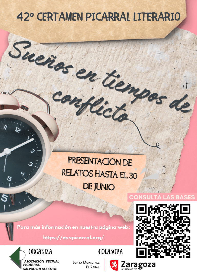 Aún tienes tiempo de presentarte al 42º Certamen Literario del Picarral ¡¡¡¡